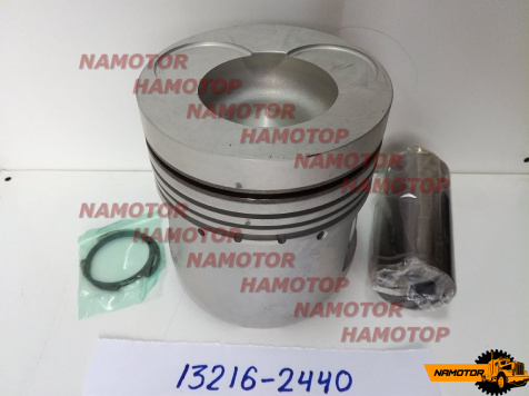 Поршень ДВС HINO K13D. 12V. 13216-2440, 13216-2100. 13211-2061, 13216-2470 (fire box=74mm). ALFIN